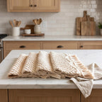 Macrame Placemats Set of 4 Cotton Woven Table Mats 30x50cm Boho Kitchen Dining Table Decor